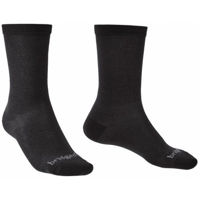 Bridgedale ponožky Liner Coolmax Liner Boot x2 black