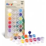 akrylové barvy Primo sada 14 x 4,5 ml 12 barev + stříbrná a zlatá – Sleviste.cz