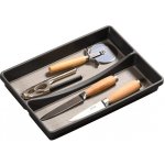Kesper Organizér do šuplíku, šedý, protiskluzový, s přepážkou GREY 33 x 23 cm – Zboží Dáma