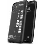 Pouzdro Nafta nafta lisovaná Core Core Barcode Graphic iPhone 12 Mini černé and bílé Standard – Zboží Mobilmania