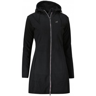 Altisport dámská prodloužená dvojitá fleece mikina MIEGA LSWB427 černá – Zbozi.Blesk.cz