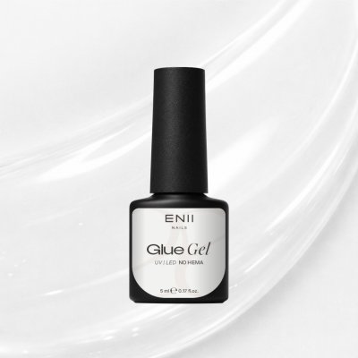 ENII NAILS Glue Gel NO HEMA Profesionální gelové lepidlo na tipy UV/LED 5 ml – Sleviste.cz