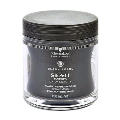 Schwarzkopf Seah HairSpa (Black Pearl Cream Mask) 150 ml od 499 Kč -  Heureka.cz
