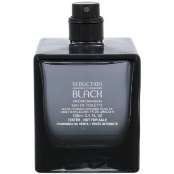 Antonio Banderas Seduction In Black toaletní voda pánská 100 ml tester