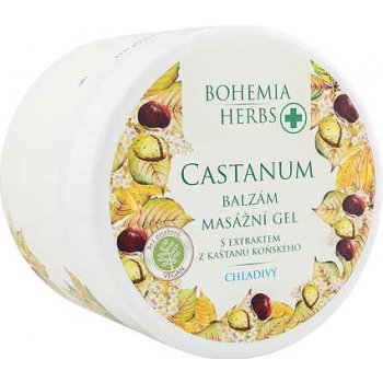 Bohemia Herbs Castanum Extrakt z kaštanu koňského chladivý masážní gel 600  ml od 121 Kč - Heureka.cz