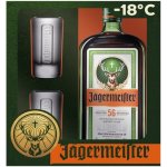 Jägermeister 35% 0,7 l (dárkové balení 2 sklenice) – Sleviste.cz