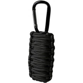 Krabička poslední záchrany KPZ PARACORD SURVIVAL KIT malá černá