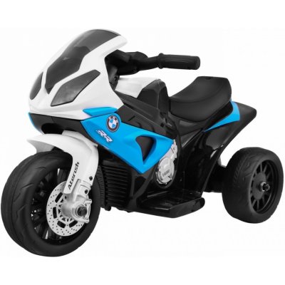 Baby Mix elektrická tříkolka BMW RR S1000 modrá – Zboží Mobilmania