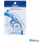 Korektor Victoria 5mmx8m korekční bílá páska v odvíječi – Zboží Dáma