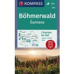 Böhmerwald sumava 1:50 000 - KOMPASS-Karten GmbH – Hledejceny.cz
