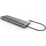 i-Tec USB-C Metal Low Profile 4K Triple Display Docking Station + Power Delivery 85 W C31FLATDOCKPDPLUS – Hledejceny.cz