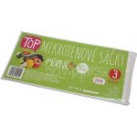 Mikrotenové sáčky TOP pevné 30x40cm, HDPE, 50ks – Zboží Mobilmania