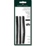 Faber-Castell Přírodní uhel Pitt Monochrome 9-15 mm 4 kusy 129498 – Zboží Dáma