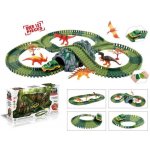 ALLTOYS Variabilní dráha s dinosaury a tunelem 144 dílů – Zbozi.Blesk.cz