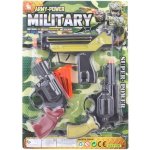 Teddies sada pistole+pouta+náboje na přísavky plast 50 cm na kartě – Sleviste.cz