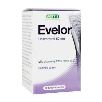 Evelor resveratrol 50 mg 90 tablet