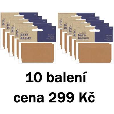 WEST DESIGN Jmenovky na stůl (300ks) kraft hnědé – Sleviste.cz