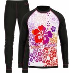 Suspect Animal set dětského funkčního prádla HAWAII černá Bamboo Light – Sleviste.cz