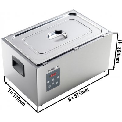 G.Gastro Sous vide GN 1/1 Vodní lázeň se statickým ohřevem vody 21035 – Sleviste.cz