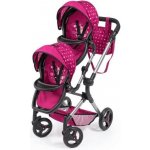 Bayer hluboký Design 26267AA Twin Doll's Pram – Zboží Mobilmania