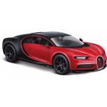 MaistoBugatti Chiron Sport červeno černá 1:24 – Zboží Dáma