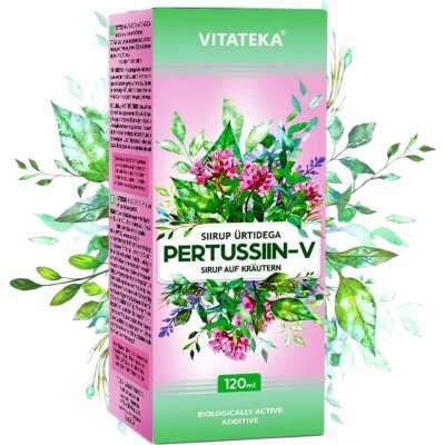 Vitateka Pertussin bylinný sirup 120 ml – Hledejceny.cz