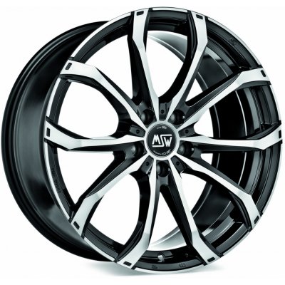 MSW 48 8x19 5x112 ET45 gloss black polished – Hledejceny.cz
