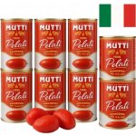MUTTI Pelati celá masitá loupaná rajčata 400 g – Zboží Dáma