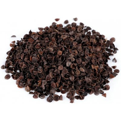 Výplň - pohankové slupky 1 kg Varianta: hnědá, Balení: 1 sáček – Zboží Dáma