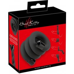 BK bendable cock a ball ring Bad Kitty