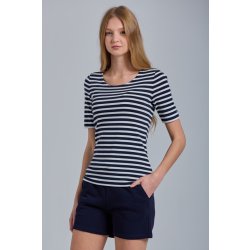 GANT STRIPED 1X1 RIB LSS T-shirt