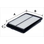 VALEO Vzduchový filtr 585826 – Hledejceny.cz