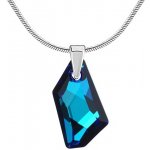 SILVEGO Stříbrný přívěsek De-Art Bermuda Blue se Swarovski® Crystals LSW179P
