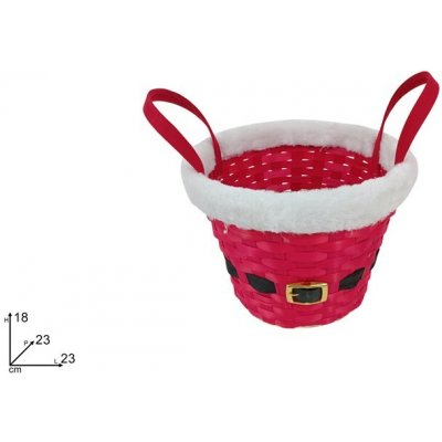 PROHOME - Košík 23x18cm červený – Hledejceny.cz