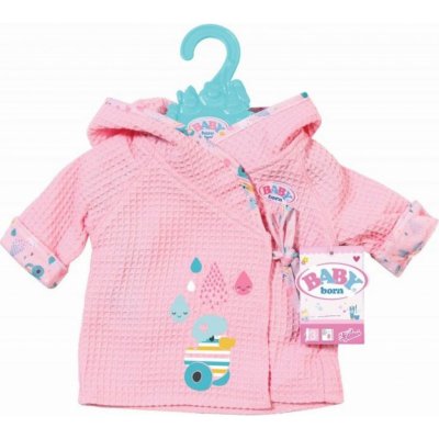 Zapf Creation BABY born Župan růžový 43 cm – Zbozi.Blesk.cz
