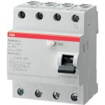 ABB FH204 AC-25/0,3 4P 25A 300 mA 6kA typ AC – Zbozi.Blesk.cz