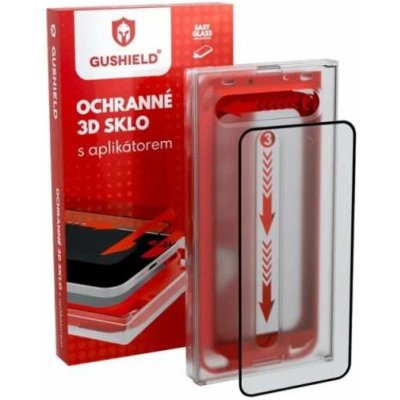 Gushield Ochranné 3D sklo s aplikátorem iPhone 13 Pro Max/ 14 Plus (čiré) GUG010 – Zboží Živě