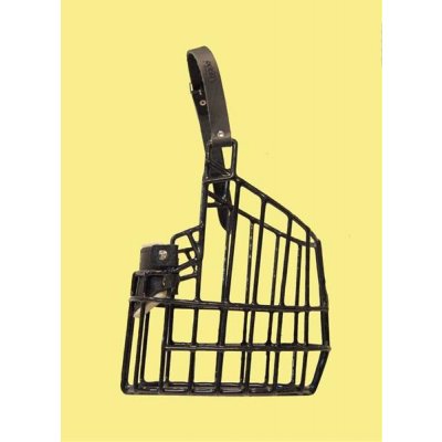 Chopo Náhubek kovový Doga Vlkodav pes gumoplast 130 x 185 x 140 mm – Zbozi.Blesk.cz