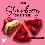 Iceland Strawberry Cheesecake 540 g – Zboží Mobilmania