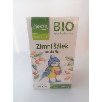 Apotheke BIO Zimní šálek se skořicí 20 x 2 g