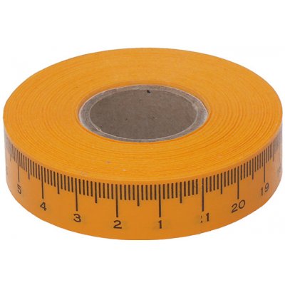 Texi Samolepicí krejčovský metr oranžový 20 m – Zboží Dáma