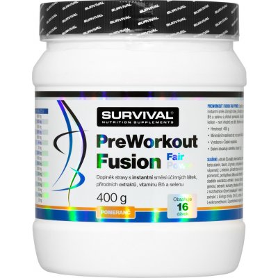 Survival PreWorkout Fusion Fair Power 400 g