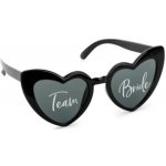 PartyDeco Brýle černé Team Bride – Zboží Mobilmania