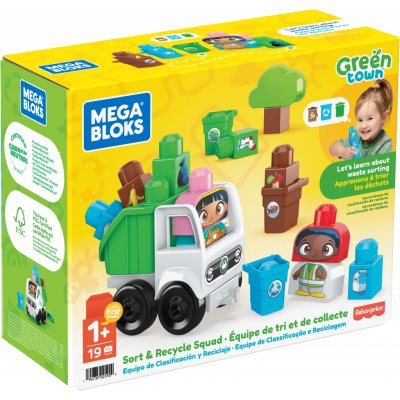 MEGA BLOKS Zelené město Oddíl třídění a recyklace – Zboží Mobilmania