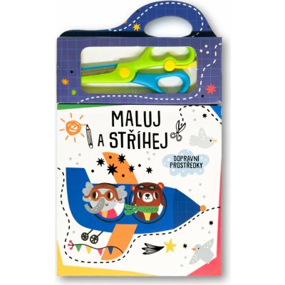 Maľuj a strihaj Dopravné prostriedky – Zboží Mobilmania