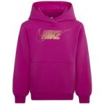 Nike nkg k nsw club flc hdy shne 36L423-A0I fialová – Zboží Dáma