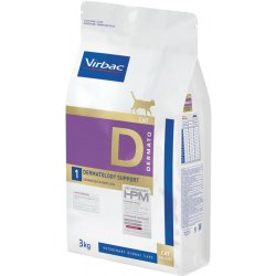 Virbac Veterinary HPM Cat Dermato D1 3 kg