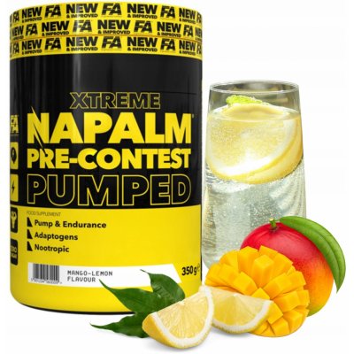 Fitness Authority Xtreme Napalm Pre-contest pumped 350 g – Zboží Mobilmania