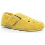 Pegres barefoot filcové pantofle BF04 žlutá – Zboží Dáma