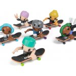 Tech Deck Sk8 Crew fingerboard s figurkou zelená kšiltovka – Zboží Dáma